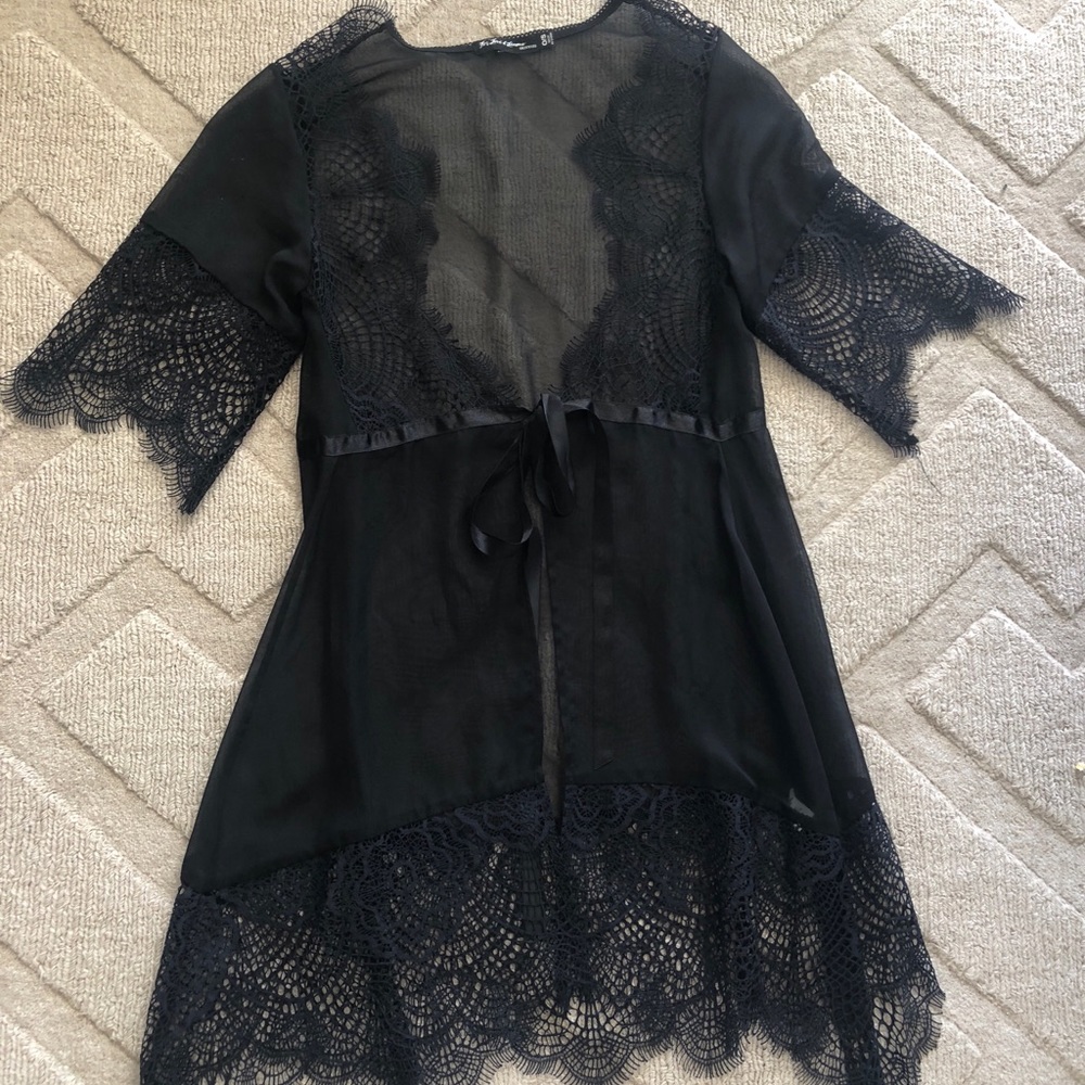 For Love and  Lemons Lace Robe/Kimono